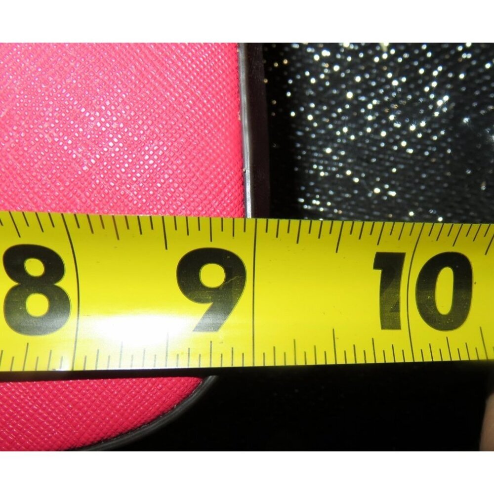 MICHAEL KORS Jet Set Stud Embellished Pouchette Leather Bag brand NWT - Picture 9 of 10